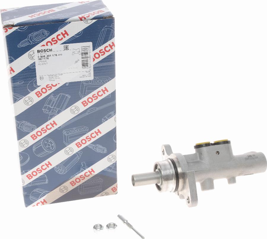 BOSCH 0 986 481 176 - Cilindro maestro del freno www.autoricambit.com