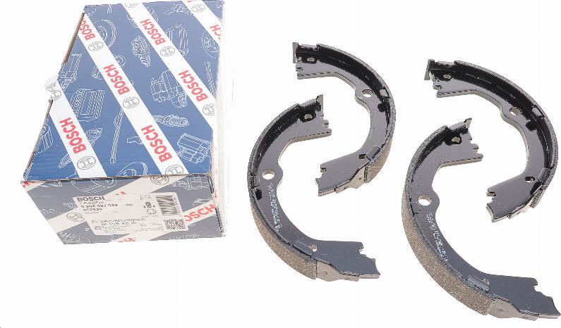 BOSCH 0 986 487 939 - Kit ganasce, Freno stazionamento www.autoricambit.com