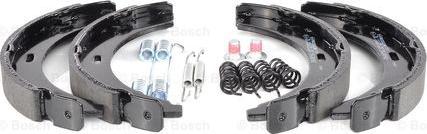 BOSCH 0 986 487 582 - Kit ganasce, Freno stazionamento www.autoricambit.com