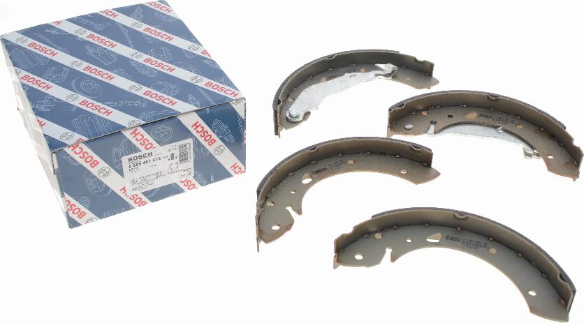 BOSCH 0 986 487 572 - Kit freno, freni a tamburo www.autoricambit.com