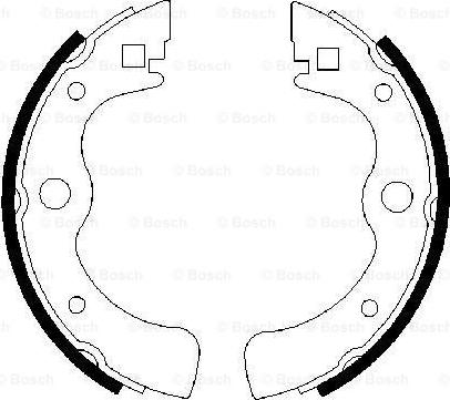 BOSCH 0 986 487 049 - Kit freno, freni a tamburo www.autoricambit.com