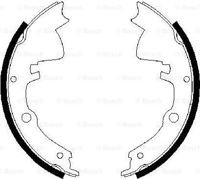 BOSCH 0 986 487 394 - Kit freno, freni a tamburo www.autoricambit.com