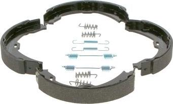 BOSCH 0 986 487 724 - Kit ganasce, Freno stazionamento www.autoricambit.com