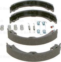 BOSCH 0 986 487 725 - Kit ganasce, Freno stazionamento www.autoricambit.com