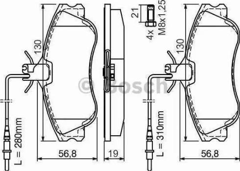 Magneti Marelli 363700205099 - Kit pastiglie freno, Freno a disco www.autoricambit.com