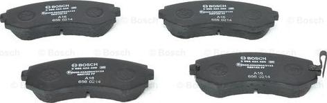 BOSCH 0 986 424 489 - Kit pastiglie freno, Freno a disco www.autoricambit.com