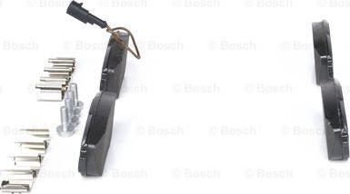 BOSCH 0 986 424 596 - Kit pastiglie freno, Freno a disco www.autoricambit.com