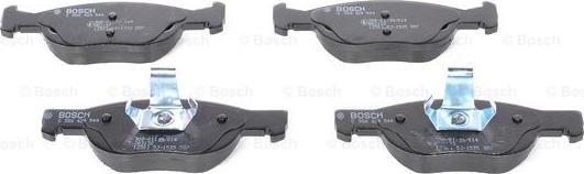 BOSCH 0 986 424 544 - Kit pastiglie freno, Freno a disco www.autoricambit.com