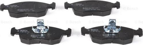 BOSCH 0 986 424 554 - Kit pastiglie freno, Freno a disco www.autoricambit.com