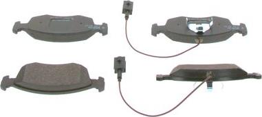 BOSCH 0 986 424 515 - Kit pastiglie freno, Freno a disco www.autoricambit.com