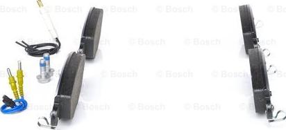 BOSCH 0 986 424 581 - Kit pastiglie freno, Freno a disco www.autoricambit.com