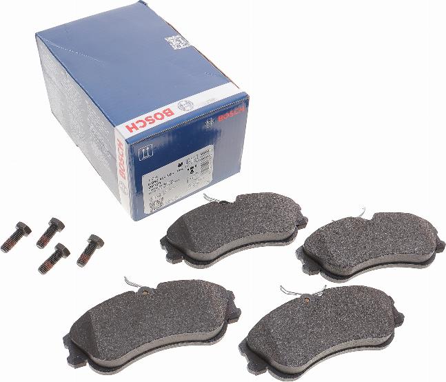 BOSCH 0 986 424 583 - Kit pastiglie freno, Freno a disco www.autoricambit.com