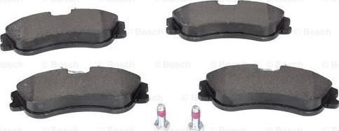 BOSCH 0 986 424 583 - Kit pastiglie freno, Freno a disco www.autoricambit.com