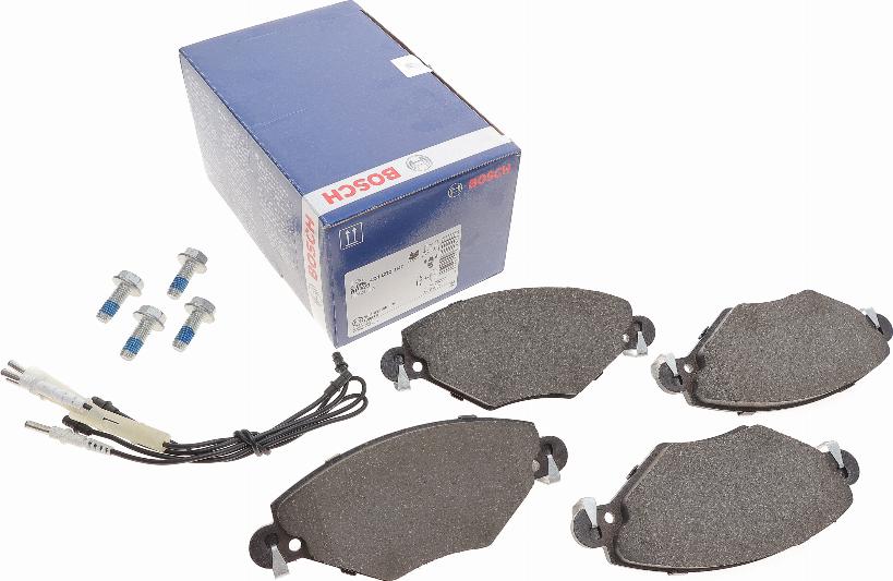 BOSCH 0 986 424 582 - Kit pastiglie freno, Freno a disco www.autoricambit.com