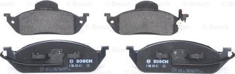 BOSCH 0 986 424 611 - Kit pastiglie freno, Freno a disco www.autoricambit.com