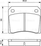 BOSCH 0 986 424 685 - Kit pastiglie freno, Freno a disco www.autoricambit.com