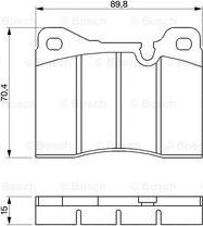 ATE 609034 - Kit pastiglie freno, Freno a disco www.autoricambit.com