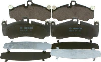 BOSCH 0 986 424 067 - Kit pastiglie freno, Freno a disco www.autoricambit.com