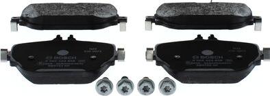 BOSCH 0 986 424 858 - Kit pastiglie freno, Freno a disco www.autoricambit.com