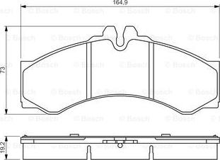 BOSCH 0 986 424 832 - Kit pastiglie freno, Freno a disco www.autoricambit.com