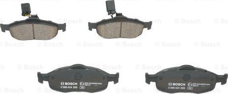 BOSCH 0 986 424 359 - Kit pastiglie freno, Freno a disco www.autoricambit.com