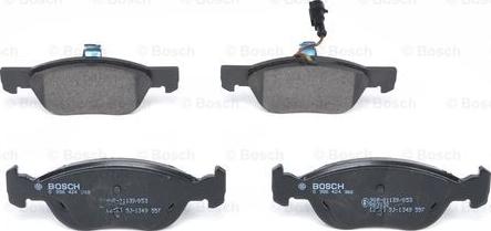 BOSCH 0 986 424 362 - Kit pastiglie freno, Freno a disco www.autoricambit.com