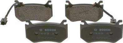 BOSCH 0 986 424 384 - Kit pastiglie freno, Freno a disco www.autoricambit.com