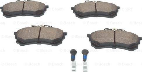 BOSCH 0 986 424 370 - Kit pastiglie freno, Freno a disco www.autoricambit.com