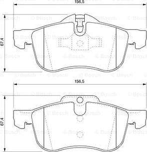 BOSCH 0 986 424 758 - Kit pastiglie freno, Freno a disco www.autoricambit.com