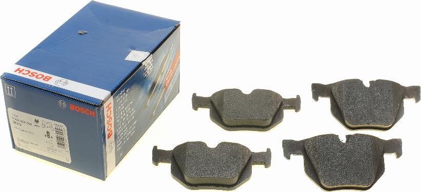 BOSCH 0 986 424 766 - Kit pastiglie freno, Freno a disco www.autoricambit.com