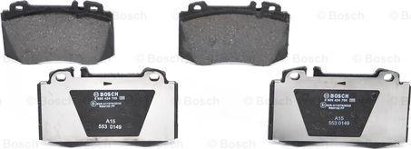 BOSCH 0 986 424 705 - Kit pastiglie freno, Freno a disco www.autoricambit.com