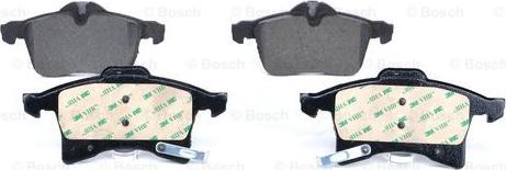 BOSCH 0 986 424 707 - Kit pastiglie freno, Freno a disco www.autoricambit.com