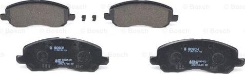 BOSCH 0 986 424 716 - Kit pastiglie freno, Freno a disco www.autoricambit.com