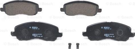 BOSCH 0 986 424 716 - Kit pastiglie freno, Freno a disco www.autoricambit.com