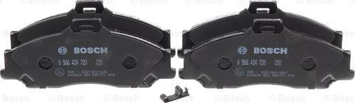 BOSCH 0 986 424 720 - Kit pastiglie freno, Freno a disco www.autoricambit.com