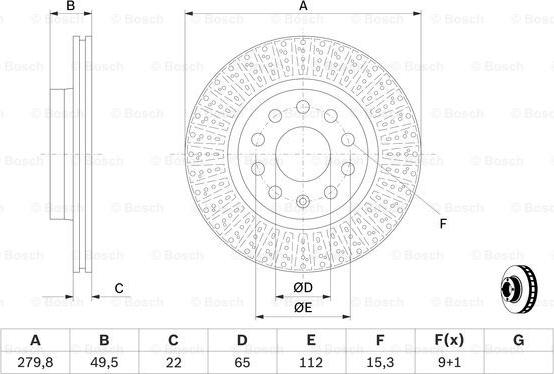 BOSCH 0 986 479 940 - Discofreno www.autoricambit.com