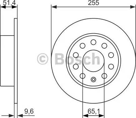 BOSCH 0 986 479 941 - Discofreno www.autoricambit.com