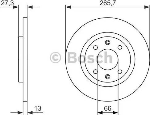 BOSCH 0 986 479 909 - Discofreno www.autoricambit.com