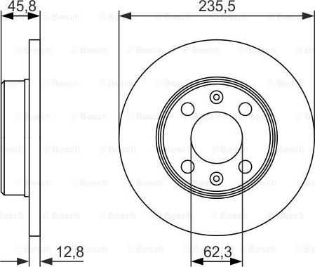 BOSCH 0 986 479 913 - Discofreno www.autoricambit.com