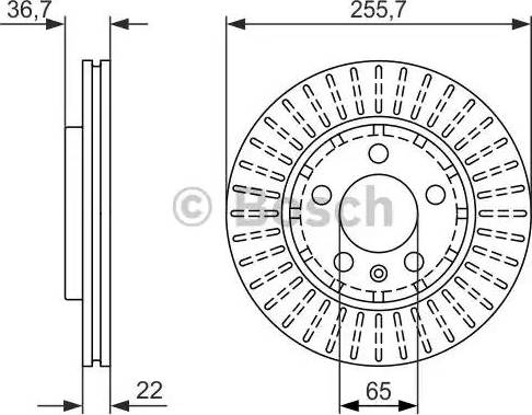 BOSCH 0 986 479 912 - Discofreno www.autoricambit.com