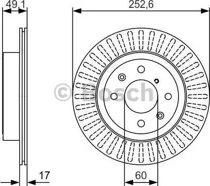 BOSCH 0 986 479 982 - Discofreno www.autoricambit.com