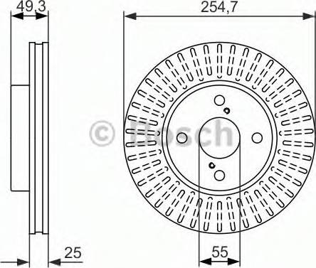 BOSCH 0 986 479 936 - Discofreno www.autoricambit.com