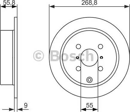 BOSCH 0 986 479 938 - Discofreno www.autoricambit.com