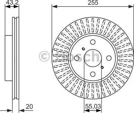 BOSCH 0 986 479 927 - Discofreno www.autoricambit.com