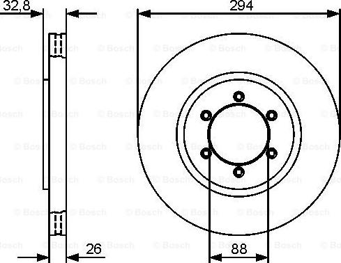 BOSCH 0 986 479 416 - Discofreno www.autoricambit.com