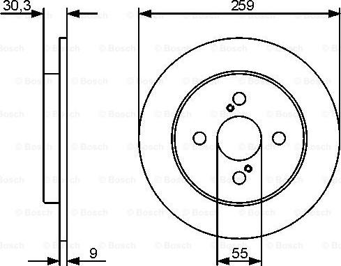 BOSCH 0 986 479 420 - Discofreno www.autoricambit.com