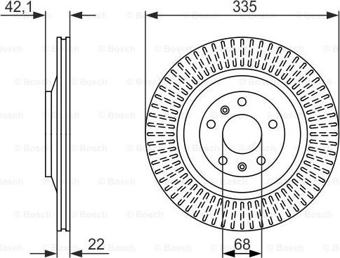 BOSCH 0 986 479 591 - Discofreno www.autoricambit.com