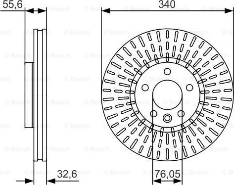 BOSCH 0 986 479 546 - Discofreno www.autoricambit.com