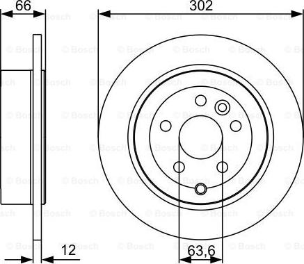 BOSCH 0 986 479 518 - Discofreno www.autoricambit.com