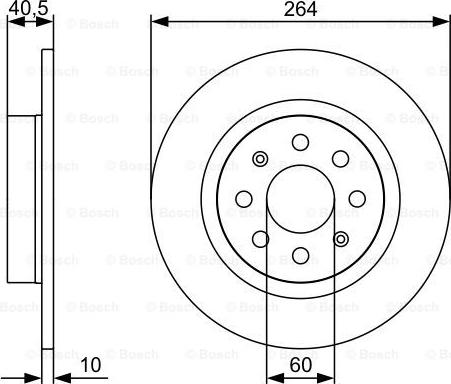 BOSCH 0 986 479 517 - Discofreno www.autoricambit.com